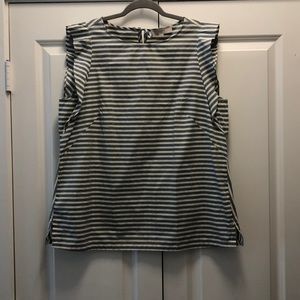 Loft flutter short sleeve top